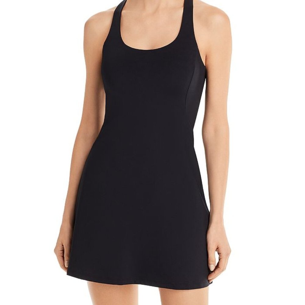 Girlfriend Collective Paloma Racerback Dress, Black